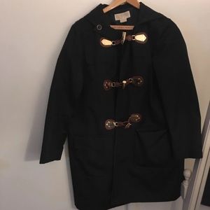 Michael Kors Toggle navy rain trench coat